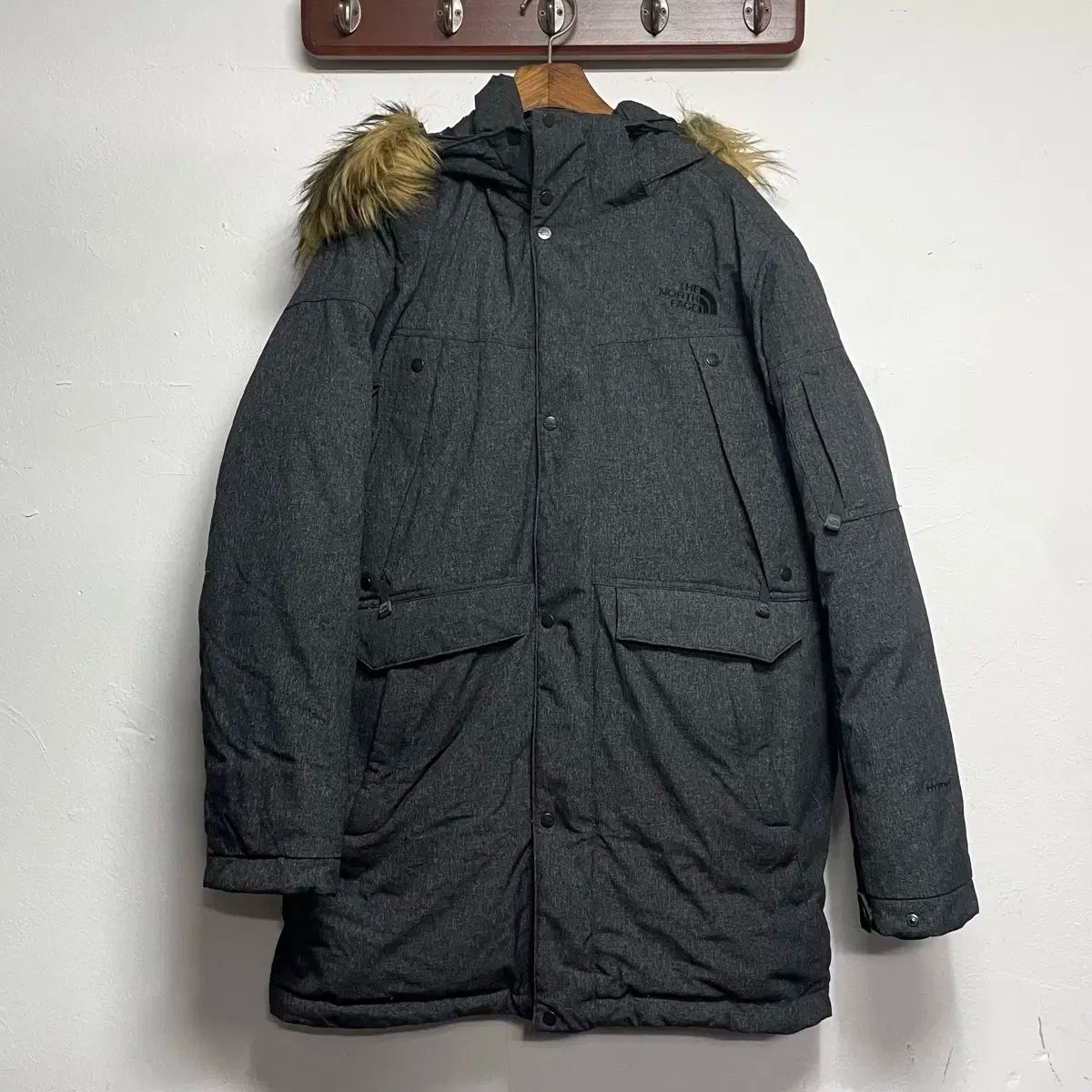 THE NORTH FACE(ザノースフェイス) ブレント グースダウン グレー ダウンジャケット