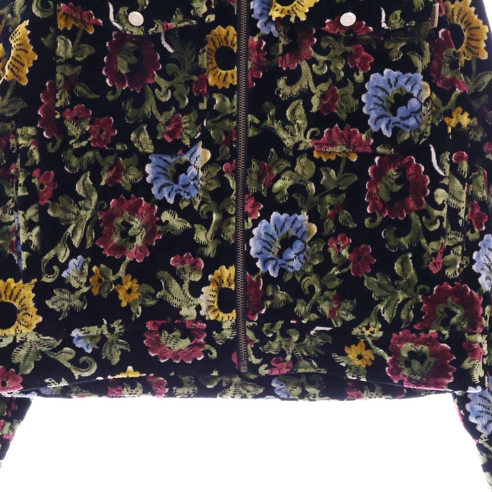 【新品未使用】STUSSY フローラルジャガードガレージジャケット　M STUSSY FLORAL JACQUARD GARAGE JACKET M