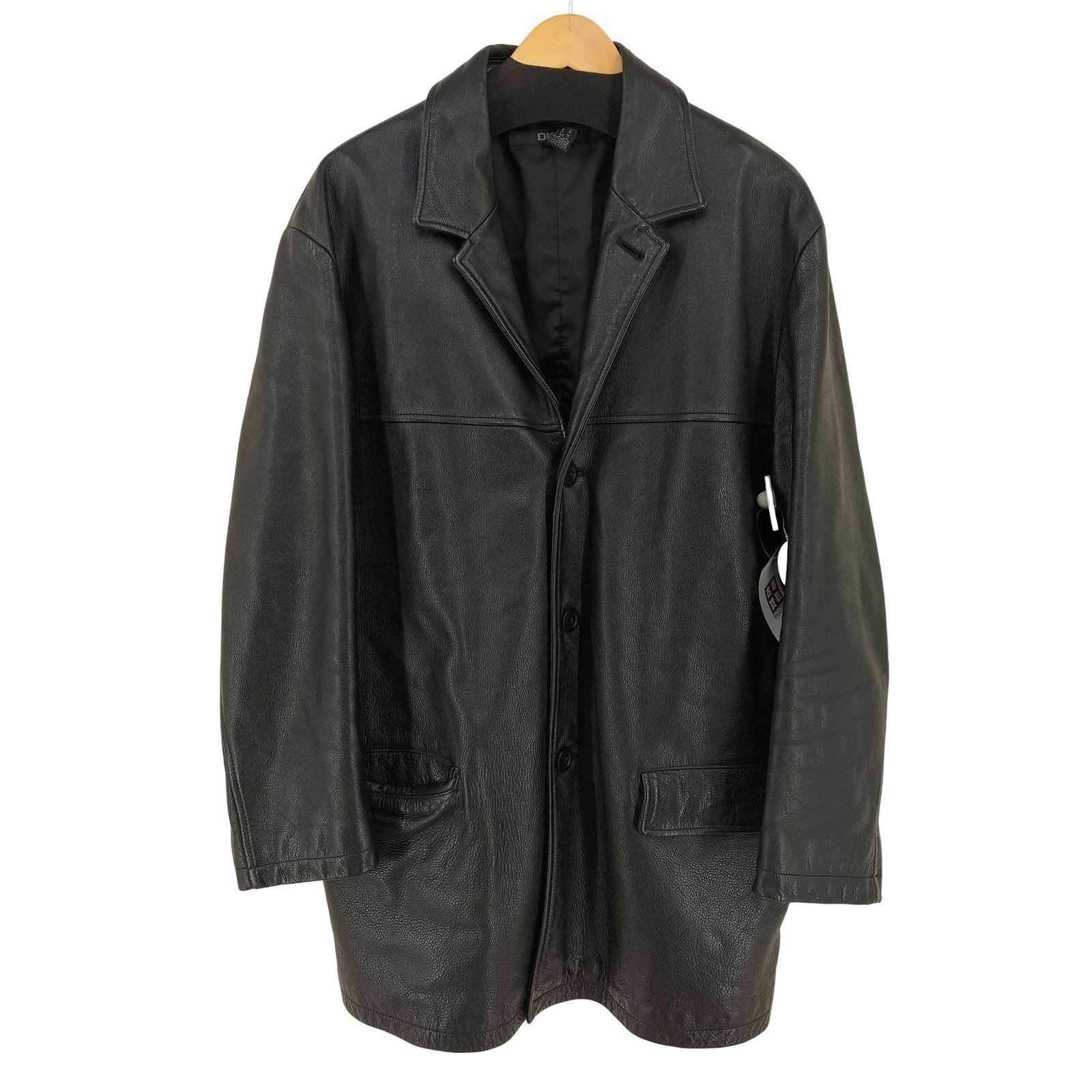 DKNY レザージャケット ベージュ S オシャレ ヴィンテージ ポケット DKNY レザージャケット ベージュ S オシャレ ヴィンテージ ポケット