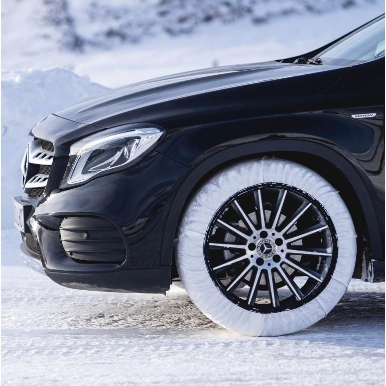 布製 ISSE サイズ54 イッセ スノーソックス スーパー 非金属 タイヤチェーン 簡単取り付け ジャッキアップ不要 TRITUETUBI_COM