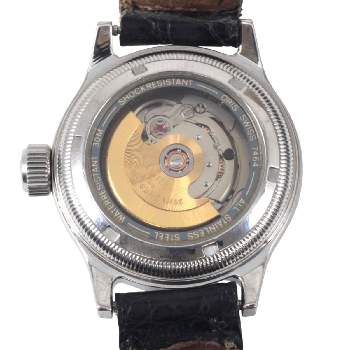 $$ ORIS オリス ポインターデイト レディース自動巻き腕時計 7464