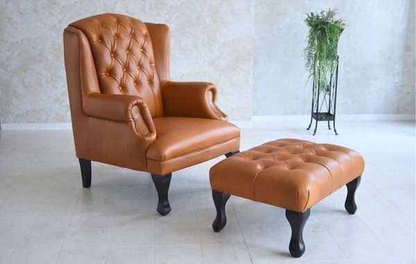GERMANN BRUSSELS WING CHAIR ブリュッセルCAMEL