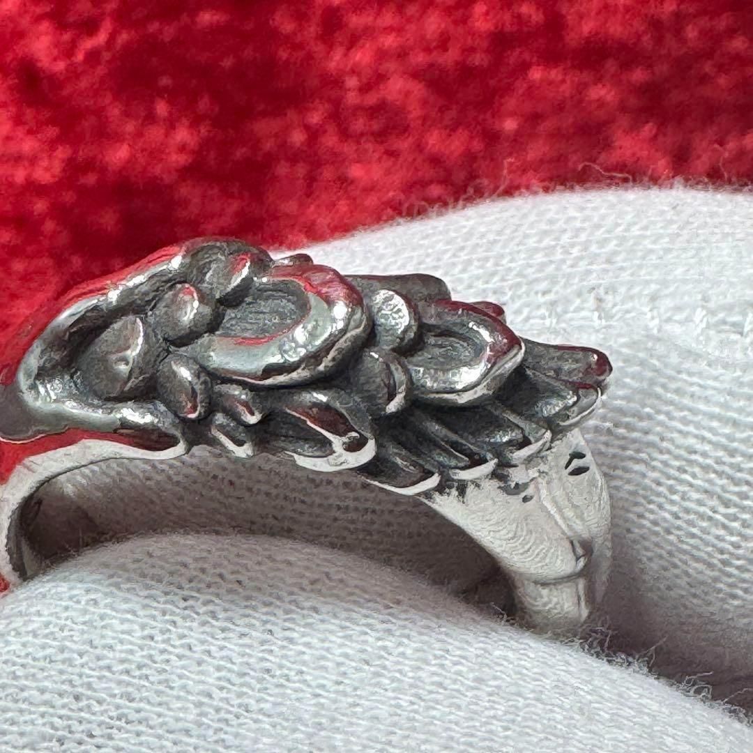 美品 シルバー リングサイズ19号x12.4g ブラッディマリー/Bloody Mary