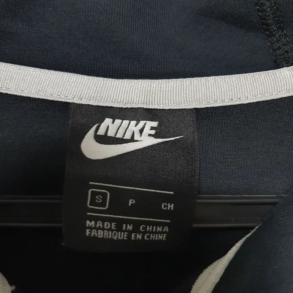 NieR CLOTHING 半袖パーカー ロング丈 ブルー ブラック 地雷系 F 3,001