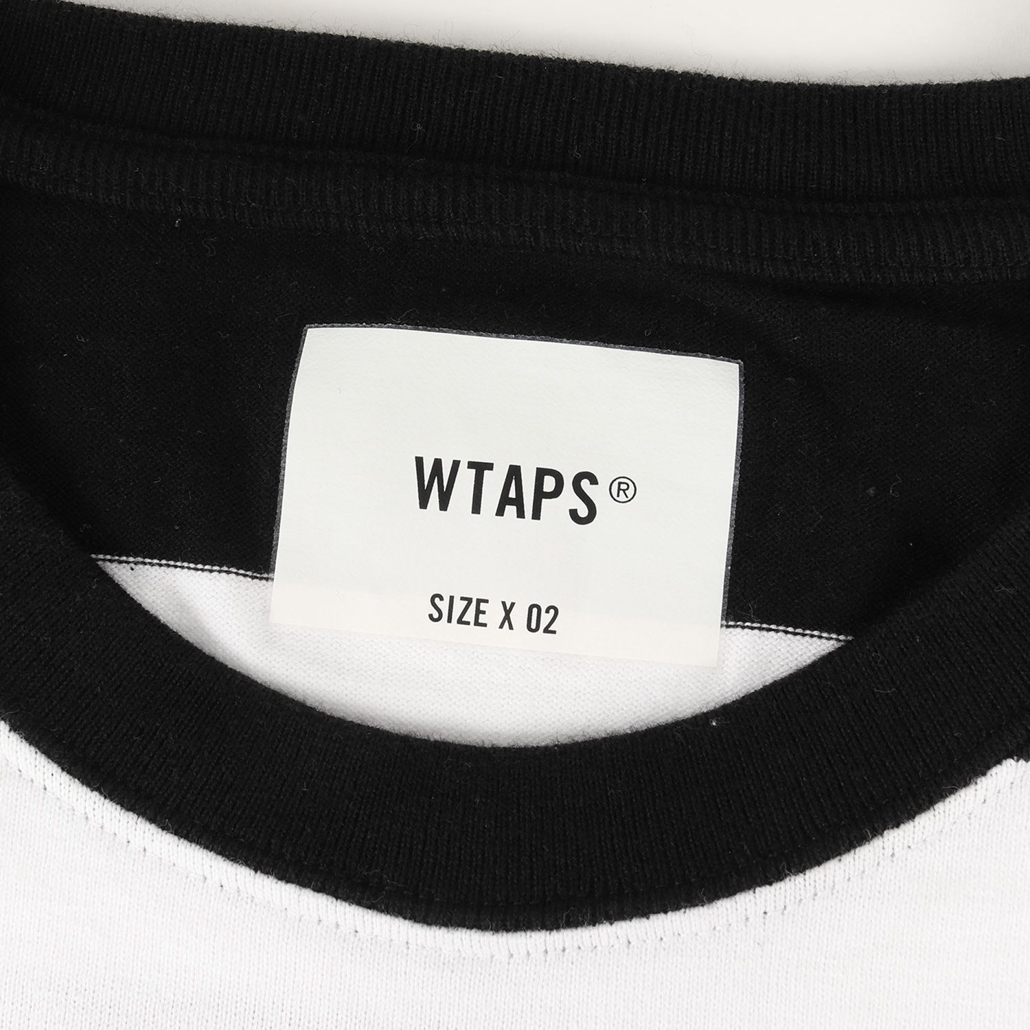 WTAPS ダブルタップス Tシャツ サイズ:M 22SS ワイドボーダー ロング 