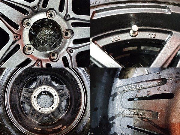 DL WINTER MAXX SJ8 195/80R15】スタッドレス【HOT STAFF MADCROSS JB