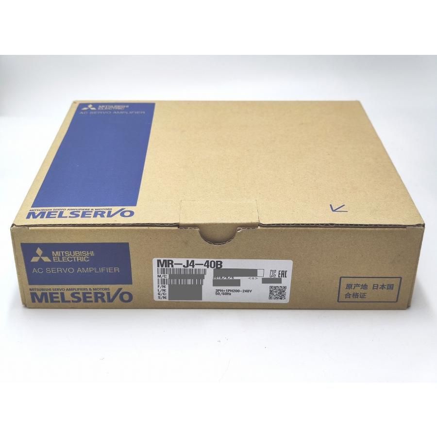インボイス対応 中古か未使用か不明 2018年製  三菱 サーボアンプ MR-J4-40B