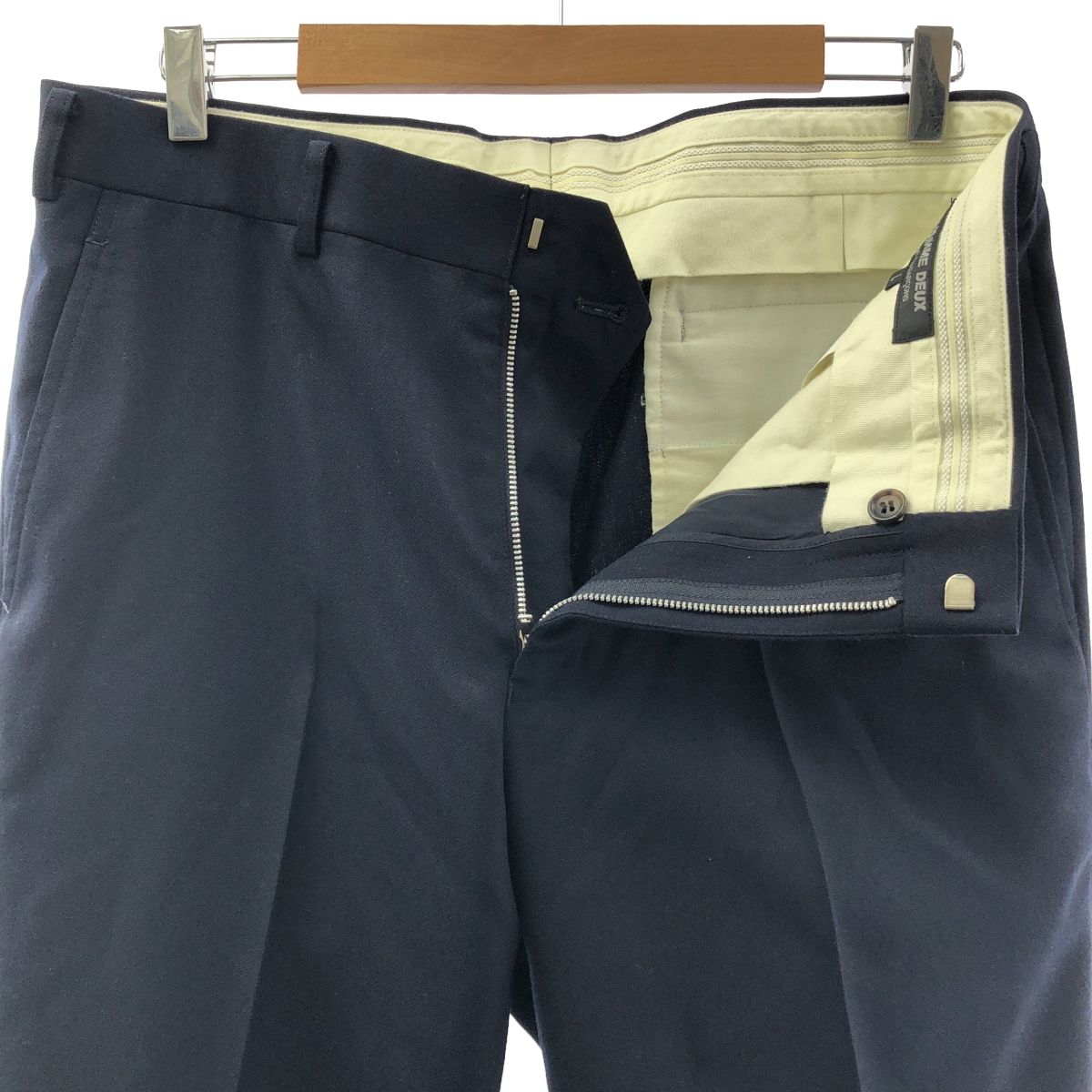 コムデギャルソン オムドゥ ネイビー スラックス このパンツのシルエットもしかして……。 | POPEYE Web | ポパイウェブ