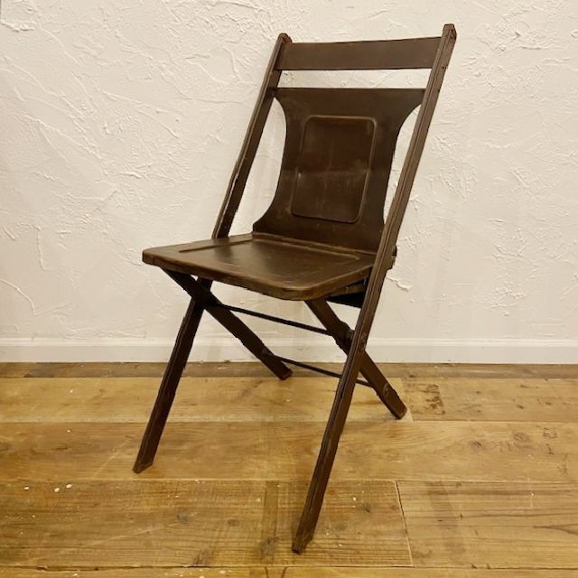 アメリカ ヴィンテージ フォールディングチェアチェア 20's 30's