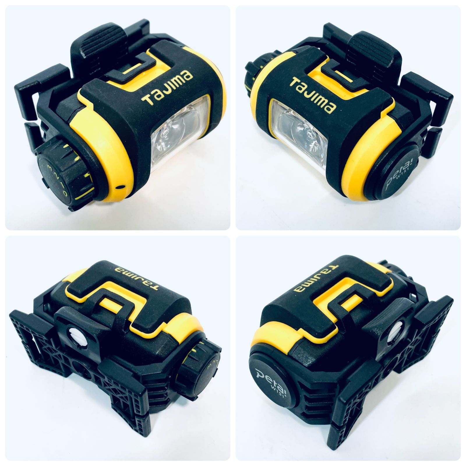 未使用品　Tajima タジマ ヘッドライト　LE-W151-W-SP ペタLEDマルチライト W-151 タジマツール(TJMデザイン) ヘッド