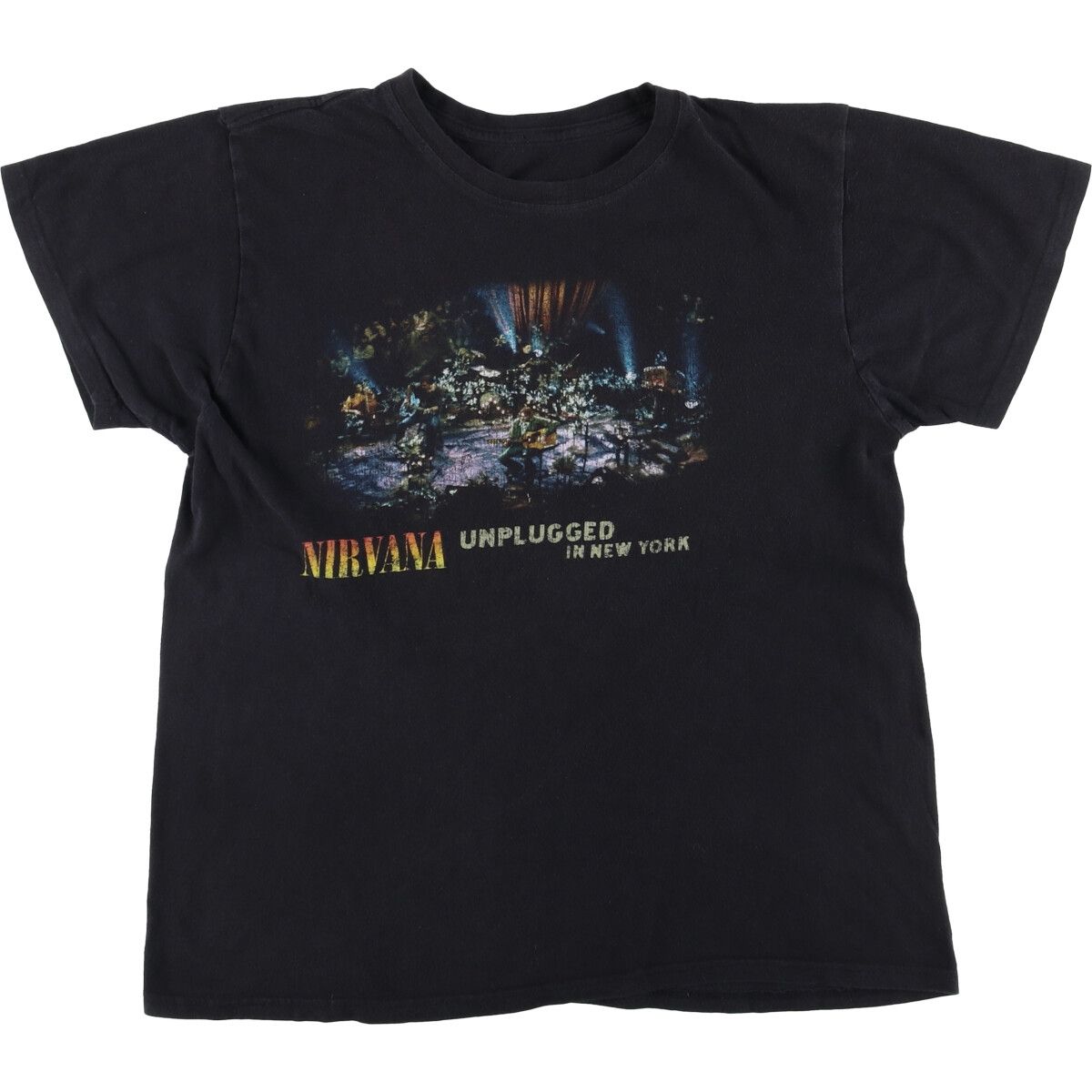 古着 NIRVANA ニルヴァーナ バンドTシャツ バンT メンズL相当/eaa547169