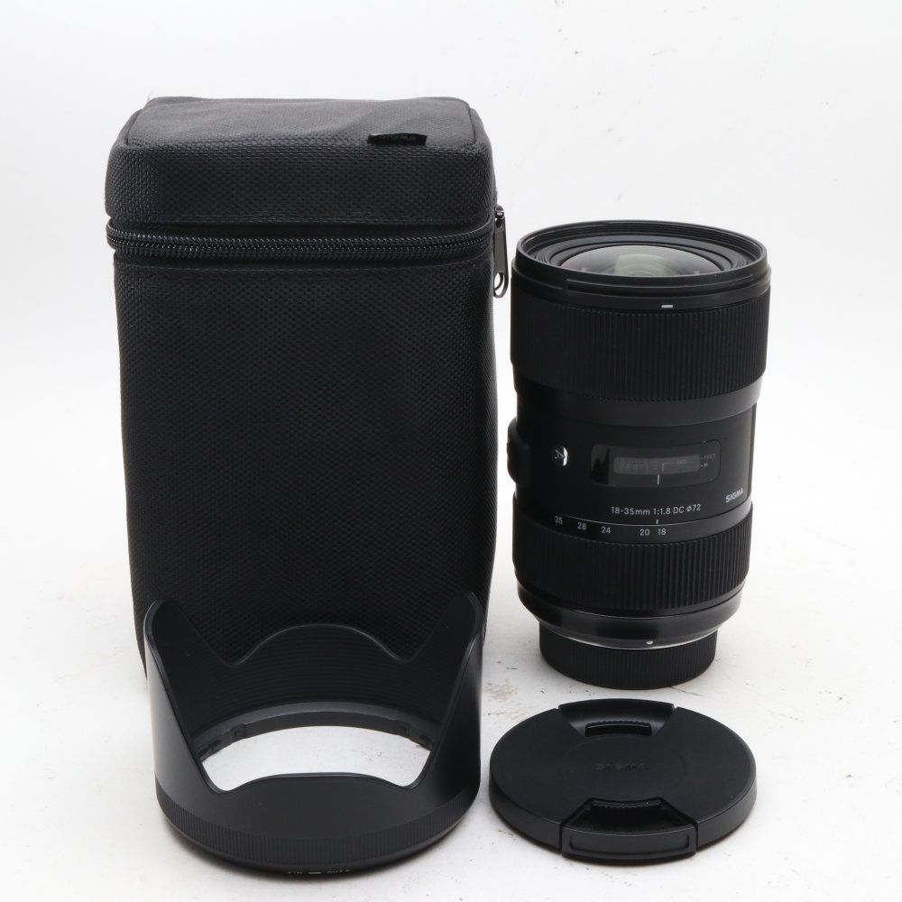 シグマ Sigma レンズ 18-35mm F1.8 DC HSM Nikon ニコン Fマウント ズーム 標準 APS-C 一眼レフ用 Art
