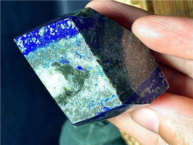 ◆AAA級天然ラピスラズリ 原石B87O3/190O57C ◇AAA級天然ラピスラズリ 原石B87O3/190O57C - メルカリ