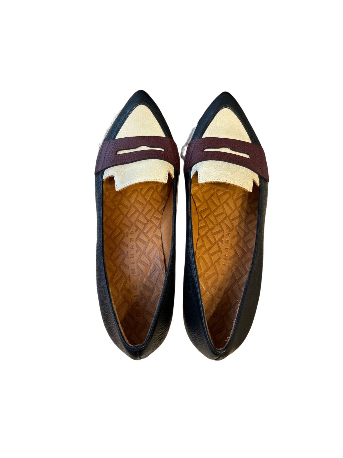 Z1367 CHIE MIHARA チエミハラ パンプス レザー レディース ブラック