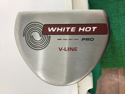 オデッセイ WHITE HOT PRO V-LINE 35インチ パター PT スチール フレックスその他 メンズ 男性用 右利き 右用 Cランク ゴルフクラブ