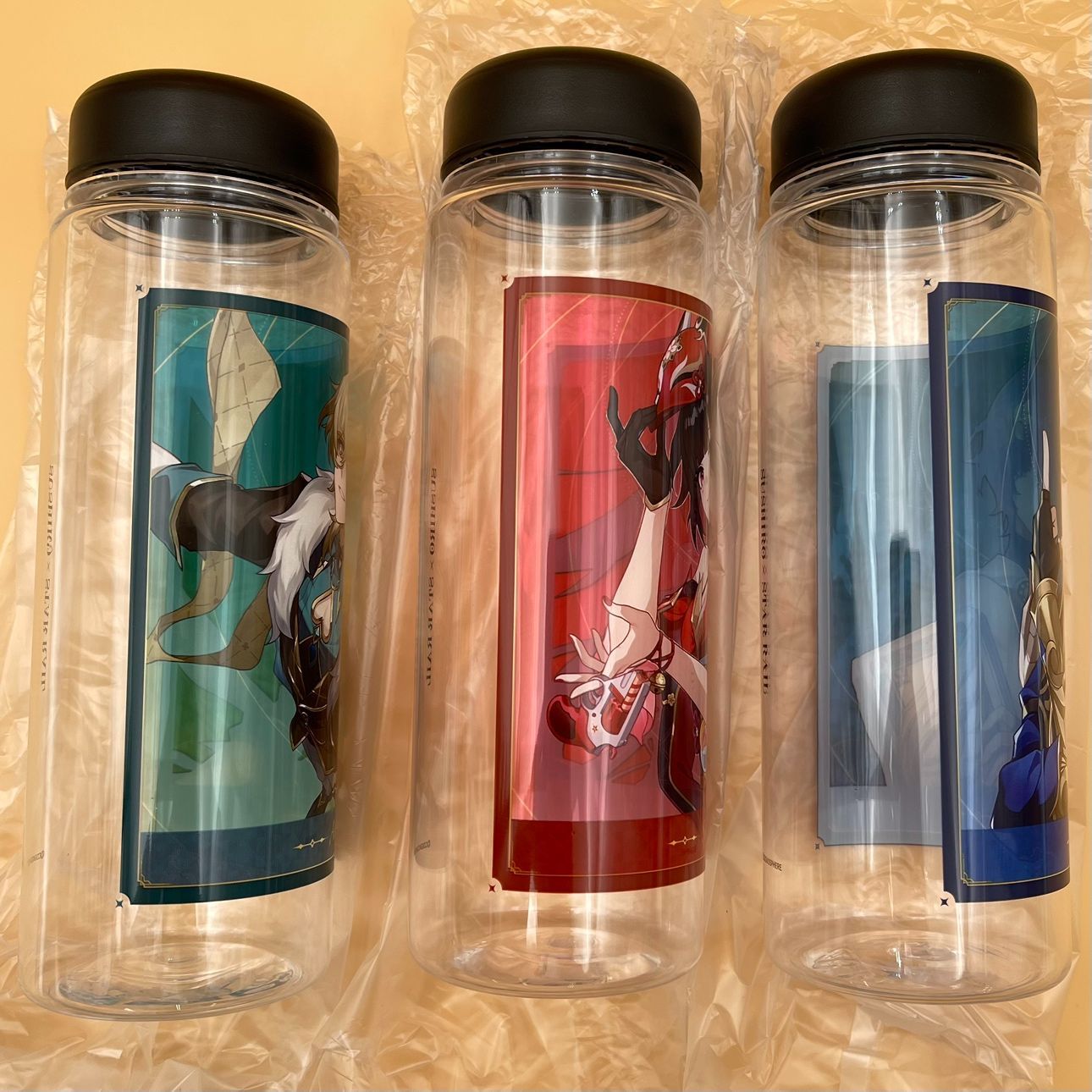 3点】崩壊：スターレイル スシロー コラボ限定 クリアボトル 前半 夢を