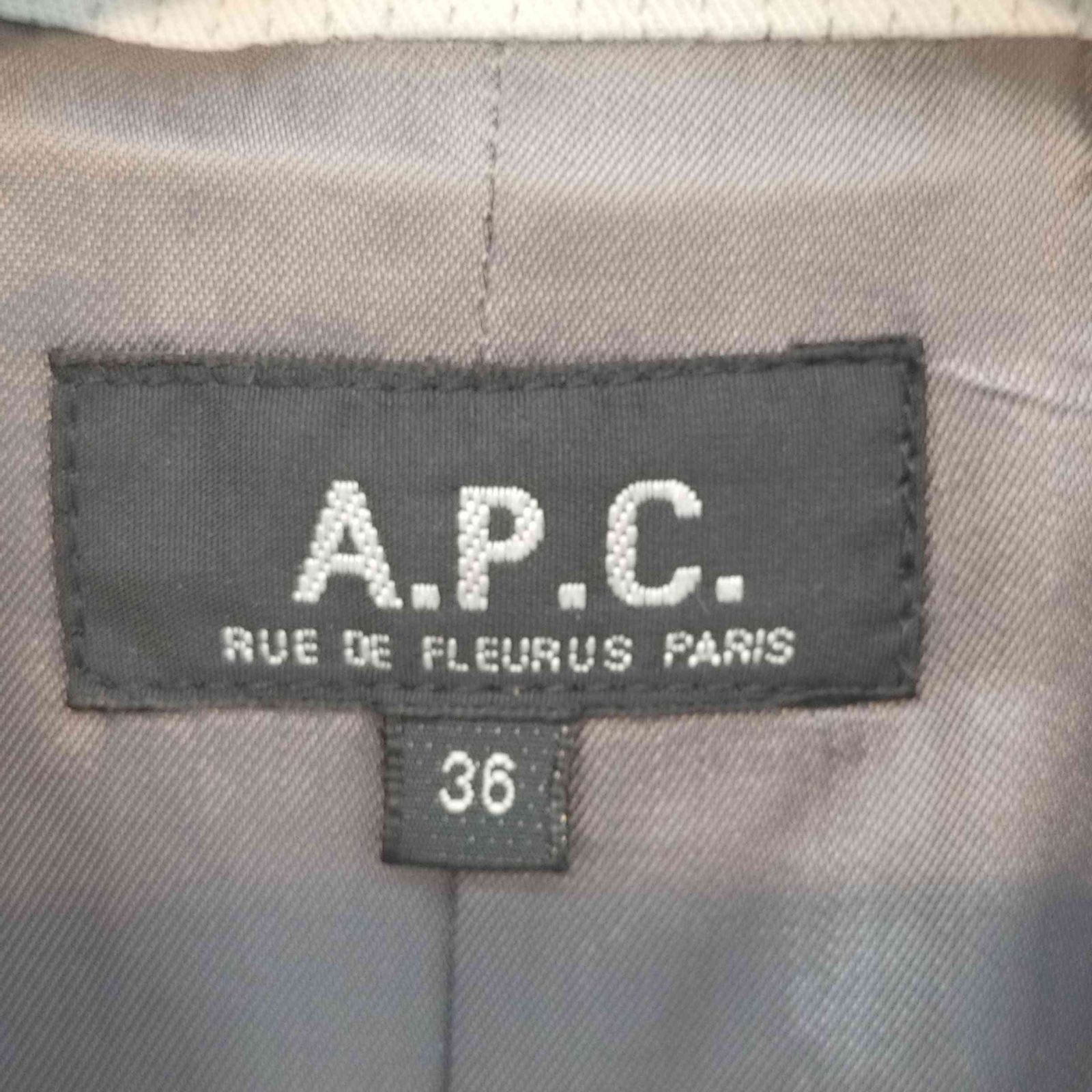 アーペーセー A.P.C. OLD ポーランド製 テーラードジャケット 
