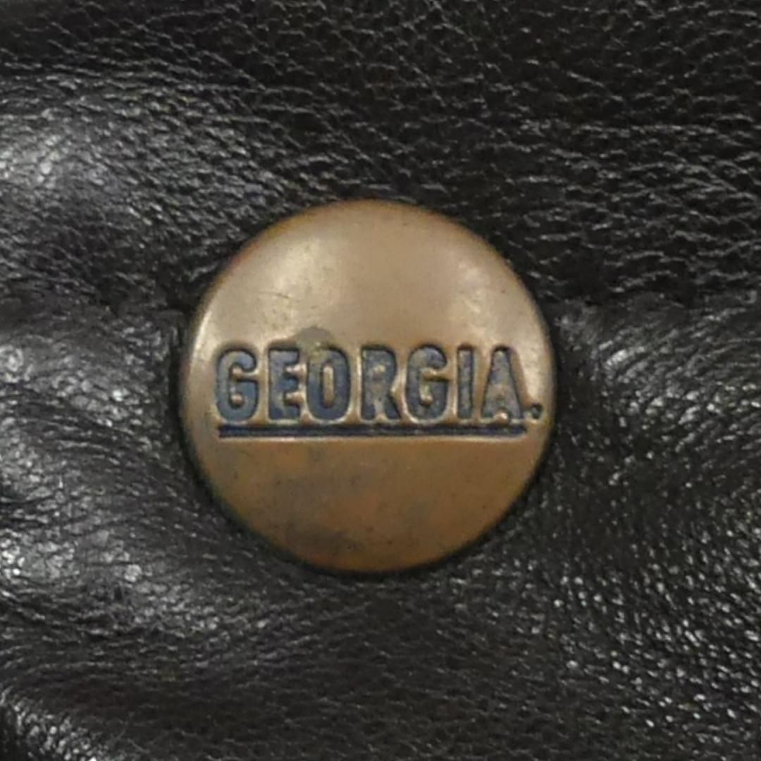 未使用保管品◎GEORGIA ジョージア レザーダウンジャケット イタリア製 ✅️ 缶コーヒー GEORGIA ジョージア レザー ダウン 懸賞 浜