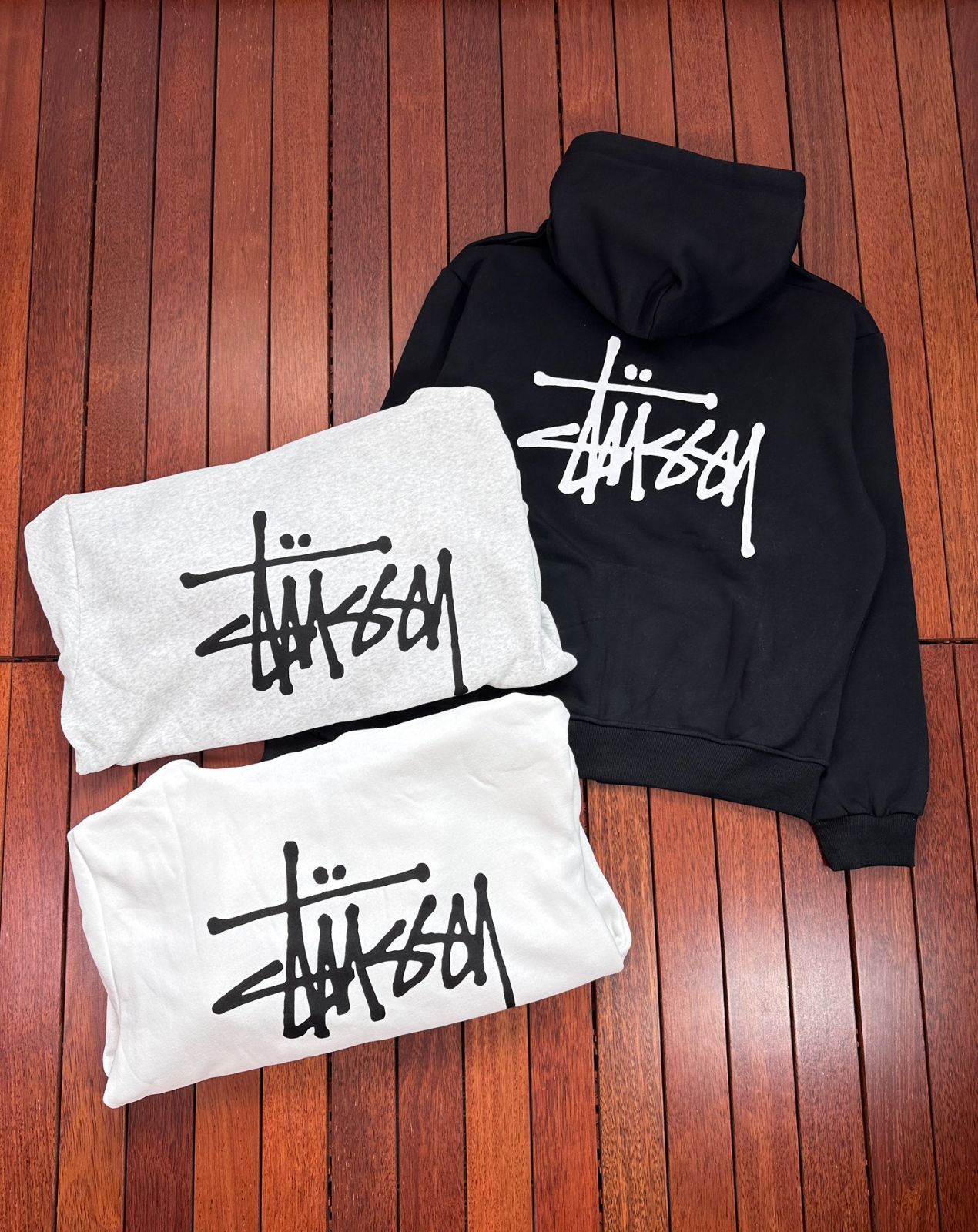 STUSSY ステューシー ベーシック ジップパーカー BASIC STUSSY   S M L XL  6色