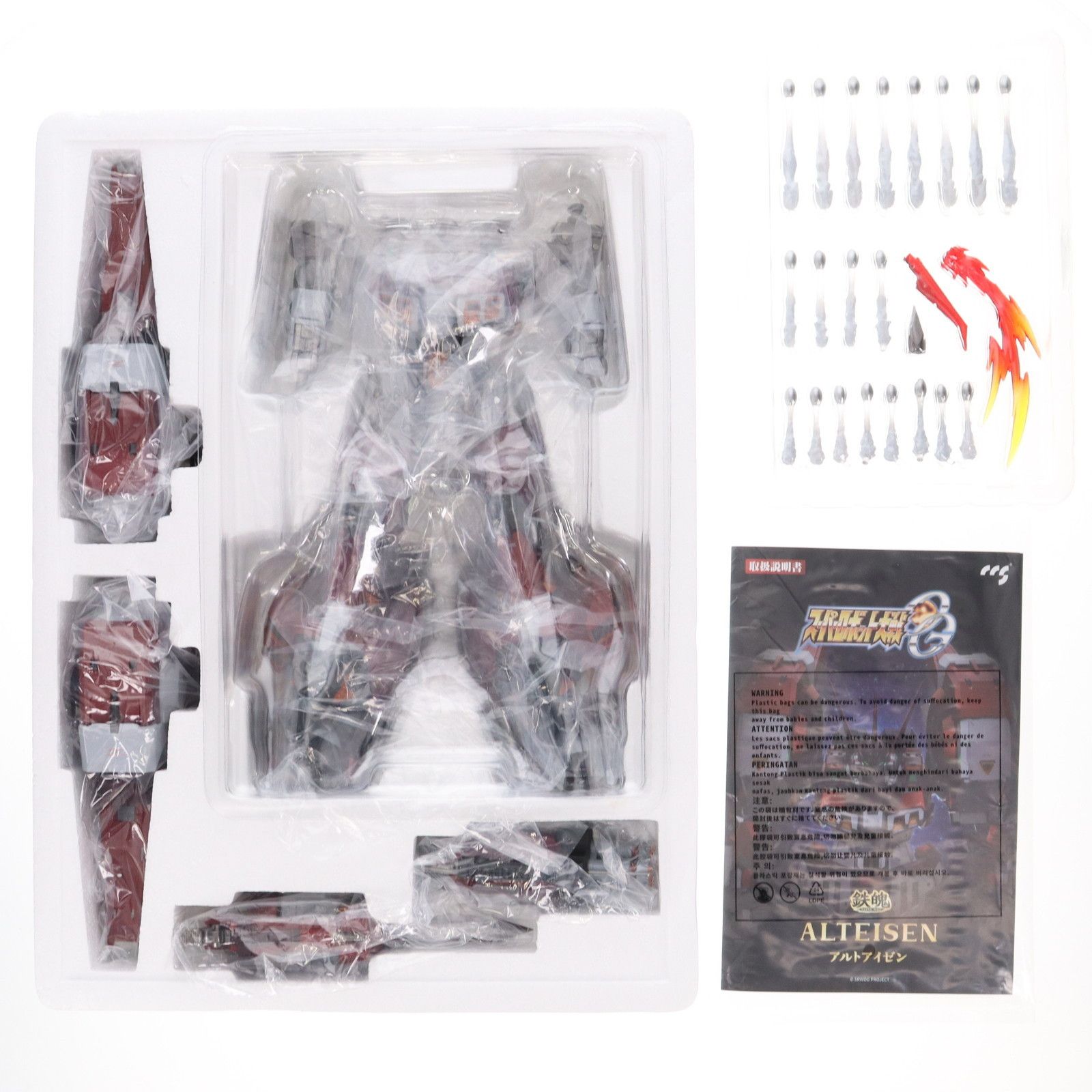SUPER - 初期不良未対応 マイルストン流通限定 鉄魄(MORTAL MIND)シリーズ アルトアイゼン スーパーロボット大戦OG 完成品 合金可動フィギュア CCSTOYS 鉄魄(MORTAL MIND)シリーズ スーパーロボット大戦OG アルト