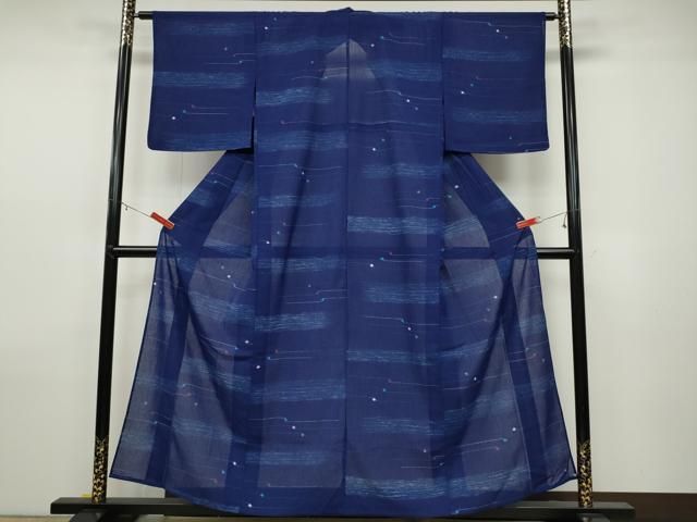 平和屋着物＊夏物　小紋　絽　人物文　洗える着物　AABA5629sx 平和屋着物＊夏物 小紋 紗 横段吉祥文 洗える着物 CAAS5123ut - メルカリ