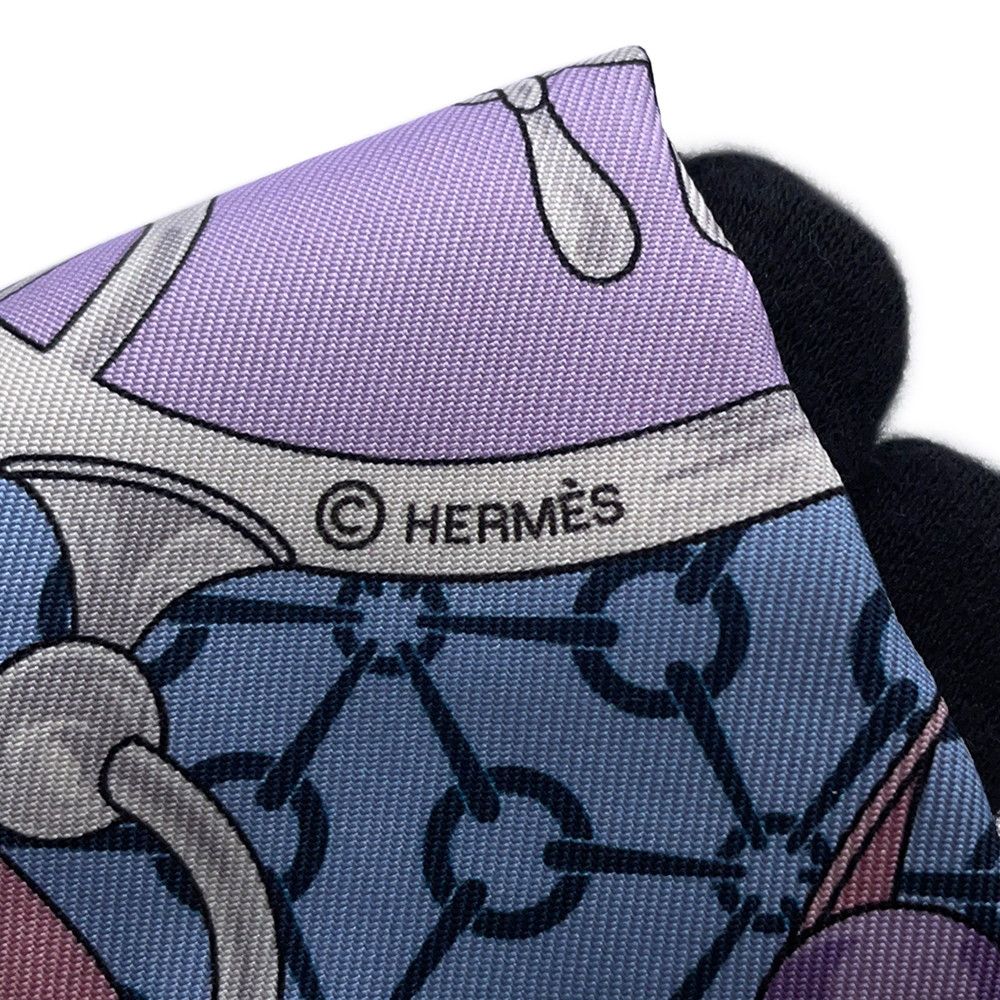 HERMES　エルメス　ツイリー　朝の散歩　スカーフ　シンク　2017春夏　箱付 エルメス スカーフ ツイリー 朝の散歩 La Promenade du Matin