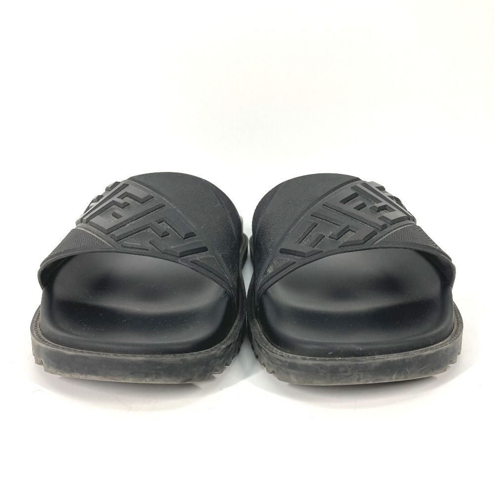 楽天市場】FENDI フェンディ FF Logo Cross Slider Slippers