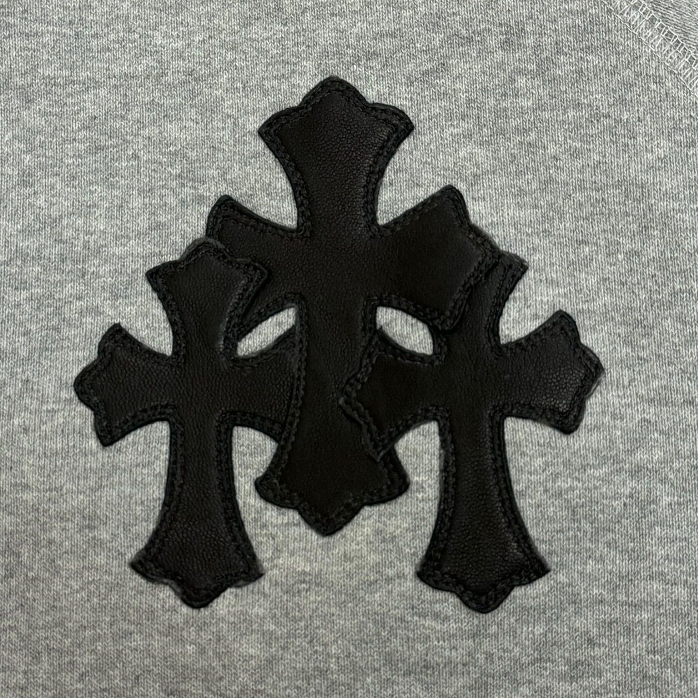 国内正規 美品 CHROME HEARTS Y NOT ワイノット クロスパッチジップ 