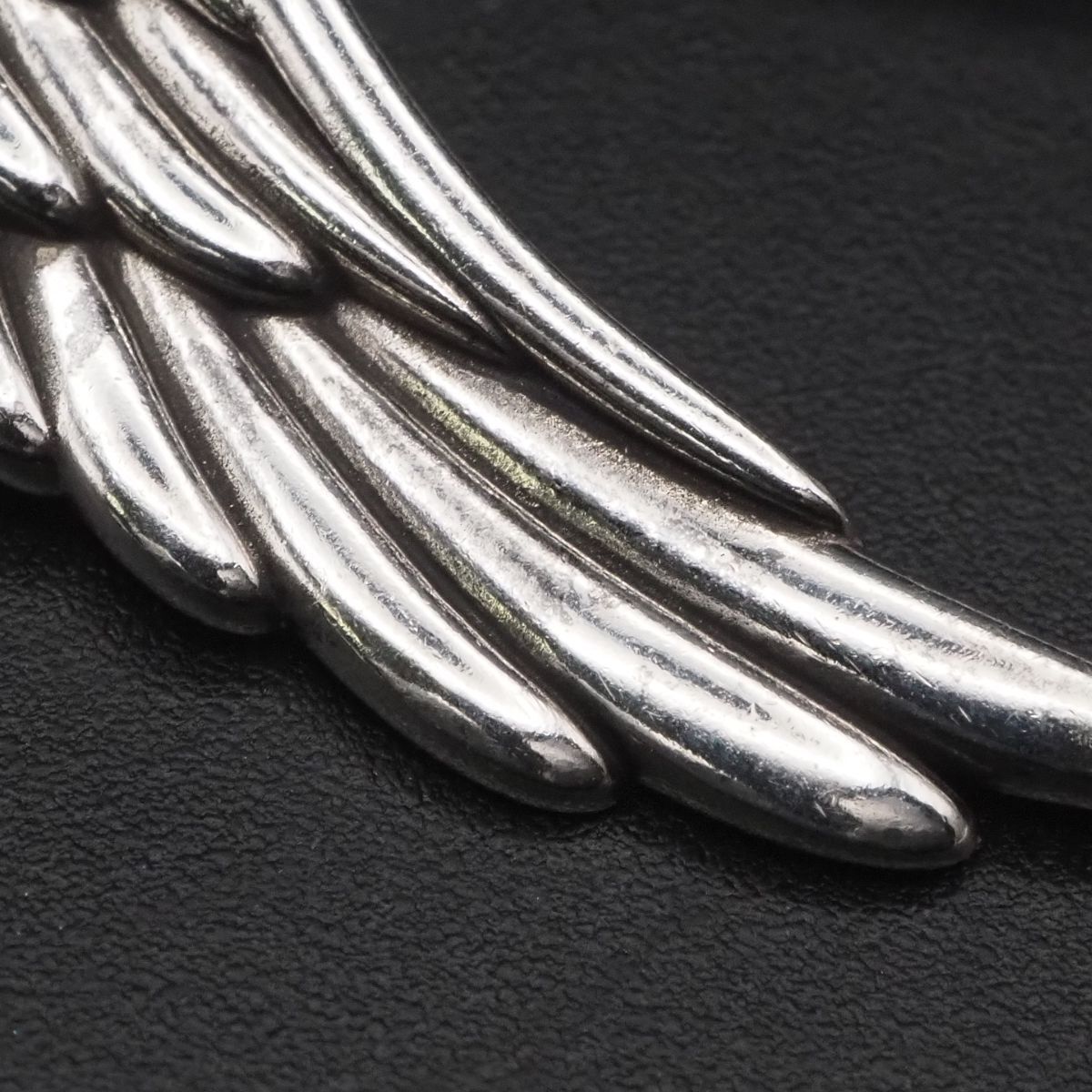 G316 Yaz 925刻印 ペンダント トップ 羽 フェザー デザイン シルバー チャーム ヘッド 矢沢永吉 Another wing SIROKUMA-CORPORATION_COM