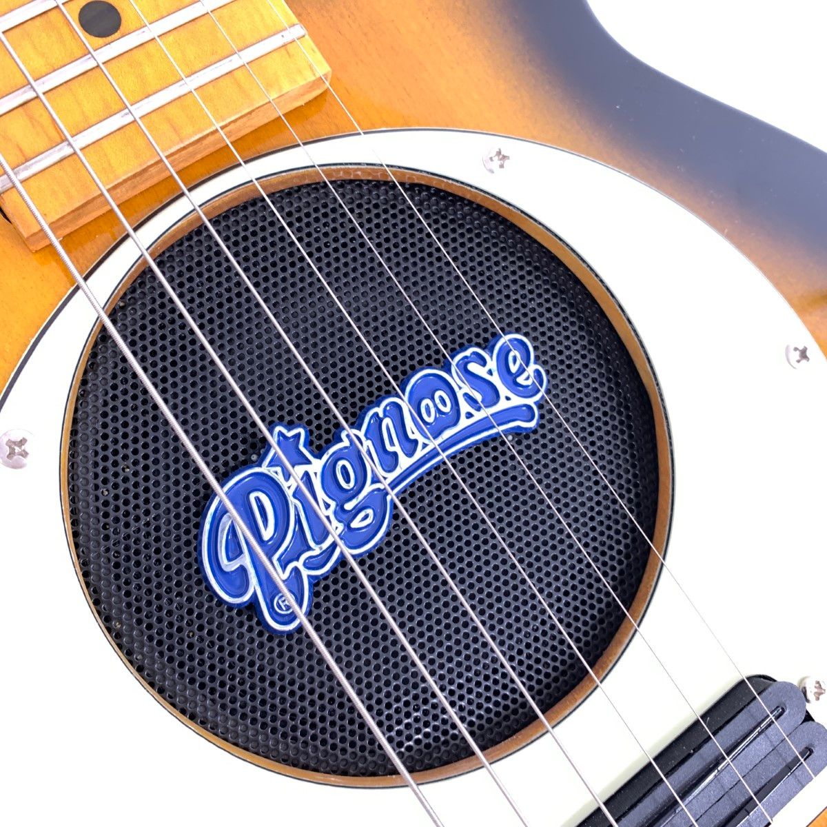 ジャンク品 Pignose ピグノーズ ソフトケース付 PGG-257T アンプ内蔵