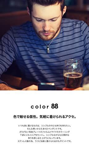 シルバーカラー（ステンレス316L） color88 ネックレス メンズ