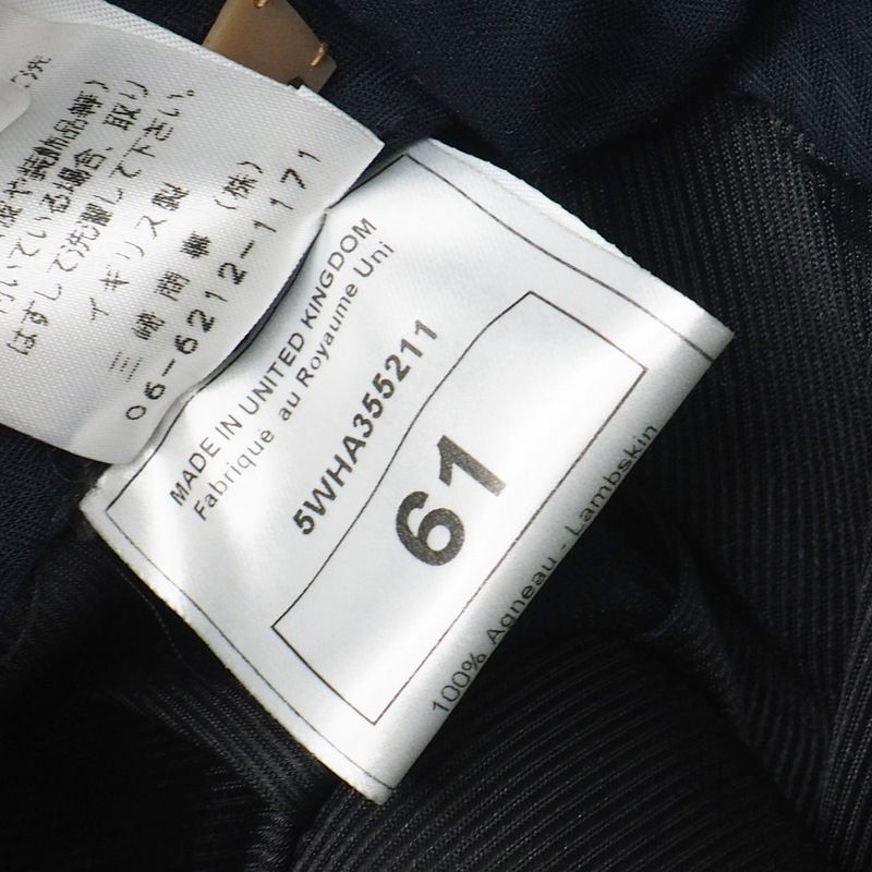 美品 JOHN GALLIANO ジョンガリアーノ ハット【古着】【中古】【送料