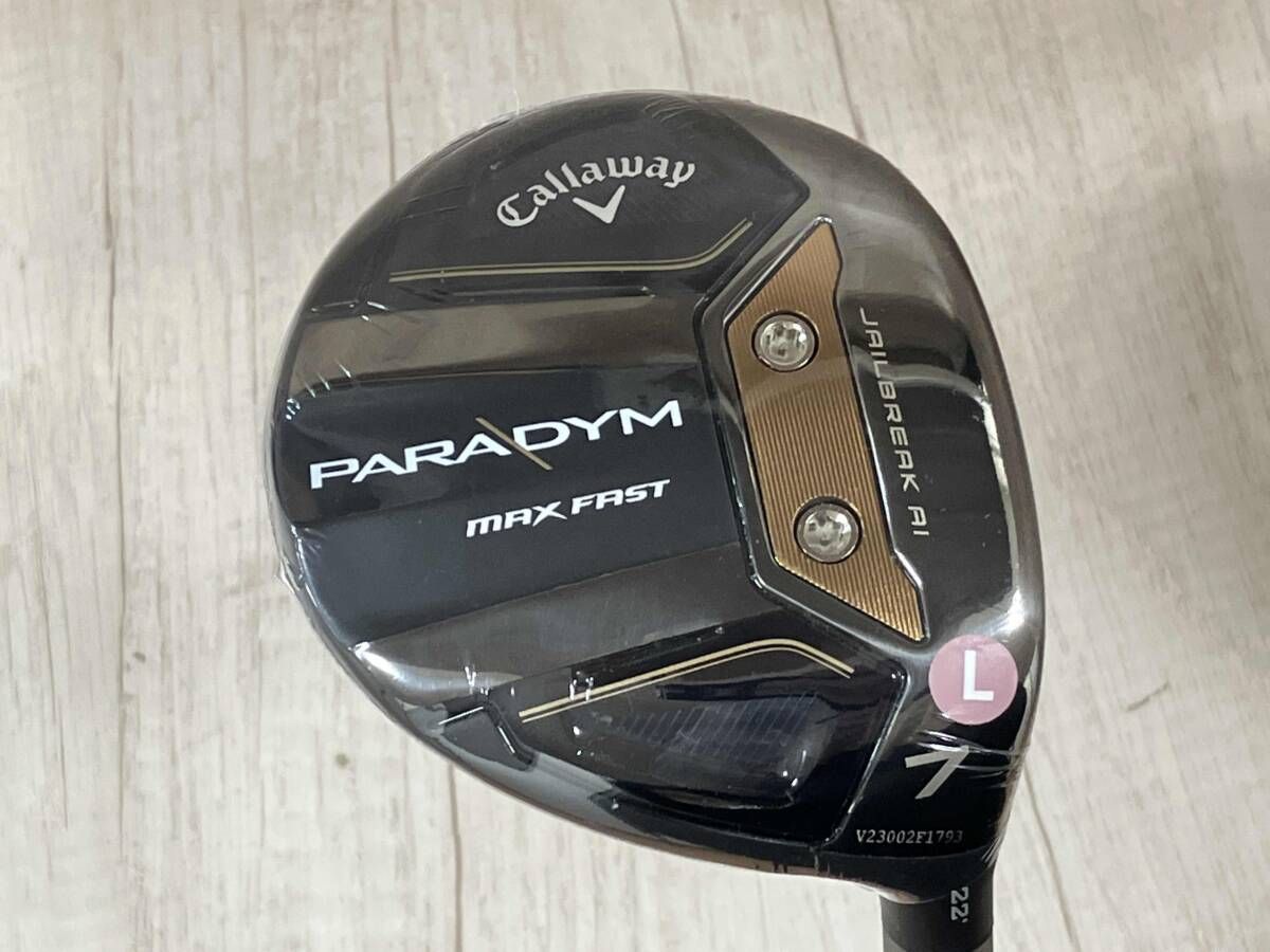 Callaway PARADYM MAX FAST レディス 7番 フェアウェイ キャロウェイ FLEX L ロフト角 22° 女性右利き用 ゴルフクラブ
