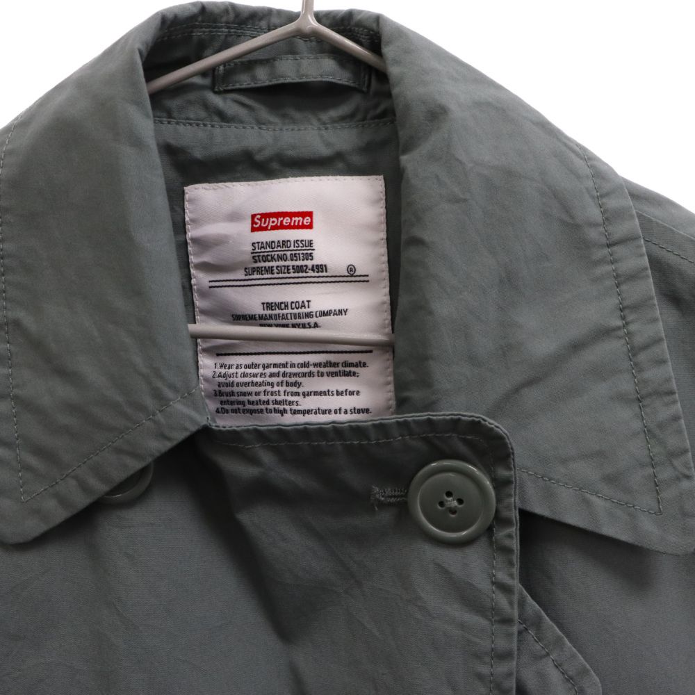 SUPREME (シュプリーム) 16SS Black Death Trench Coat ブラックデス