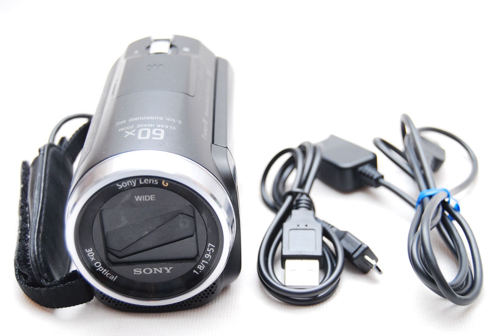 並品 SONY ビデオカメラHDR-CX675 32GB 光学30倍 ブラック Handycam HDR-CX675 B