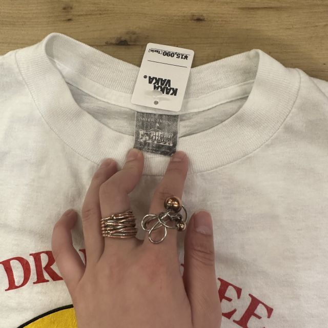 | T Smile And USED 古着屋KAKAVAKA Tシャツ Used We スマイル A Then VINTAGE⁄ヴィンテージスマイル To スマイル(Tシャツ・カットソー|トップス):メンズ TIFFANY&Co