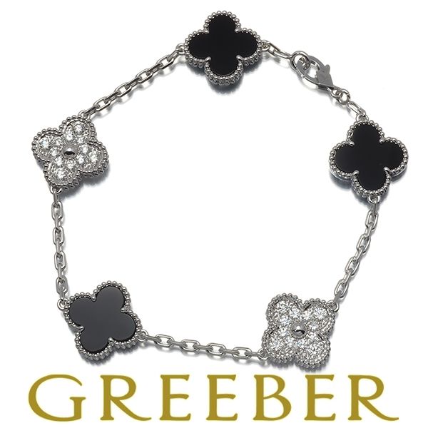 ヴァンクリーフ&アーペル ブレスレット オニキス ダイヤ ダイヤモンド  