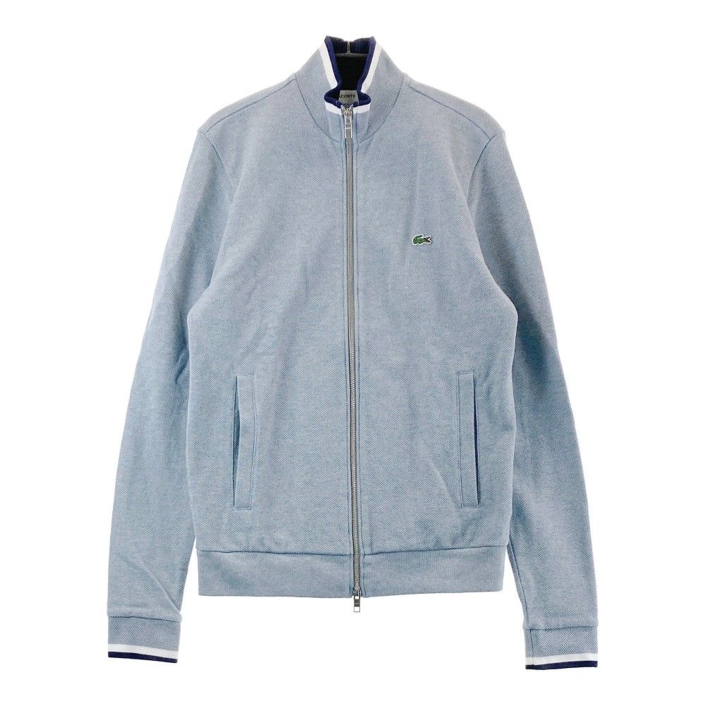LACOSTE ラコステ  コットン ニット ジップジャケット  グレー系 US XS [240101330858] メンズ