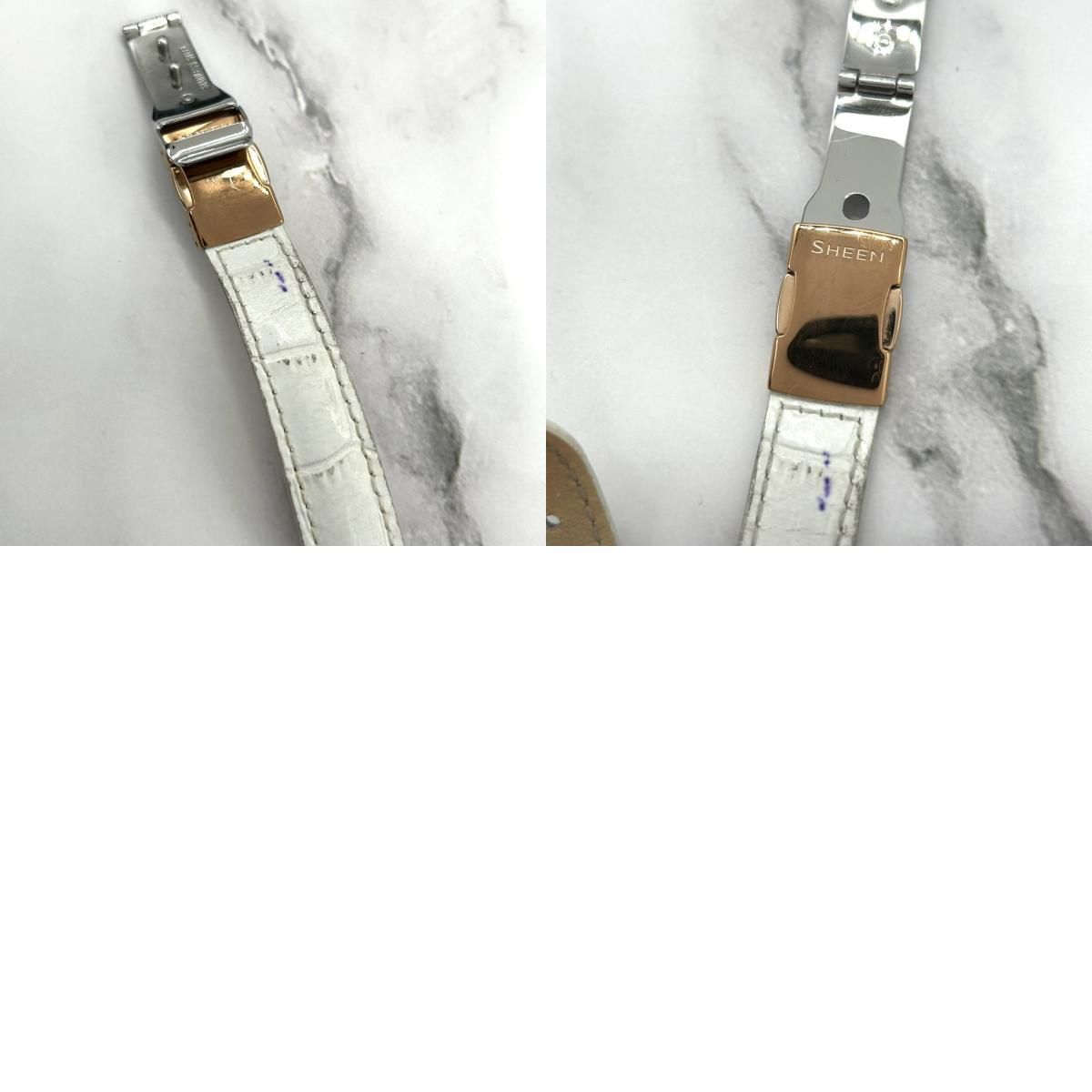 極美品 CASIO カシオ レディース 腕時計 クロノグラフ ライン 極美品 CASIO カシオ レディース 腕時計 クロノグラフ ライン