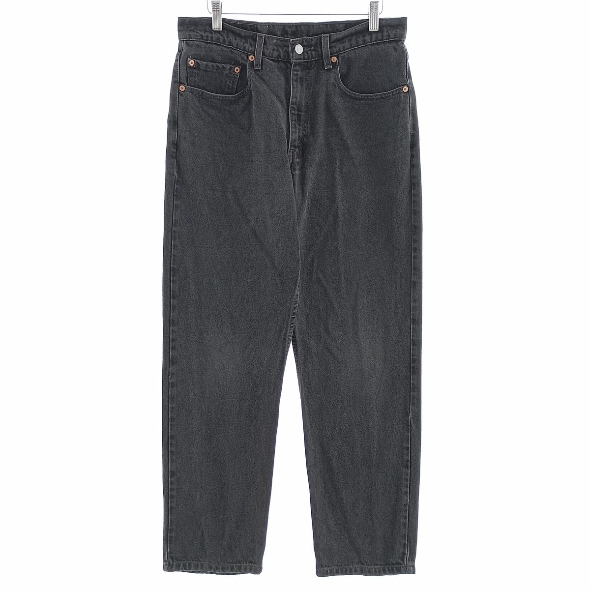 古着 リーバイス Levi's 550 ブラックデニム テーパードデニムパンツ メンズw32相当/eaa403659