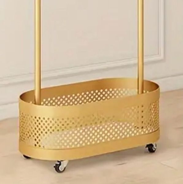 コートラック ハンガーラック コート掛け 収納付き キャスター付き おしゃれ バスケット付き シンプル インテリア 一人暮らし コンパクト スリム フック オフィス 高さ ゴールド ホワイト ブラック 玄関