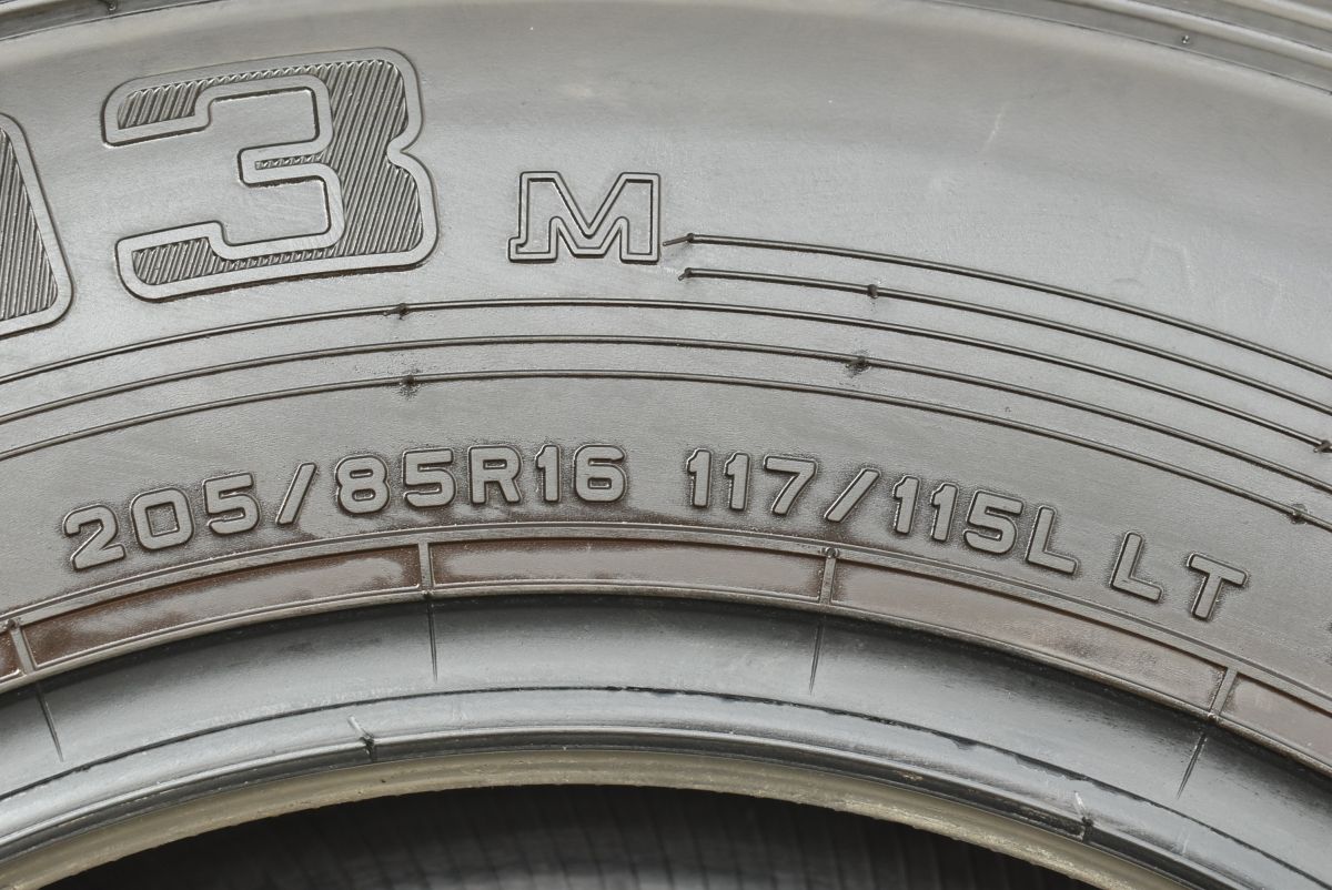 【 全国無料で届け】 バリ溝 ダンロップ ウインターマックス LT03M 205 85R16 LT 6本セット トラック バス用 交換用 ライトトラック規格 スタッドレス