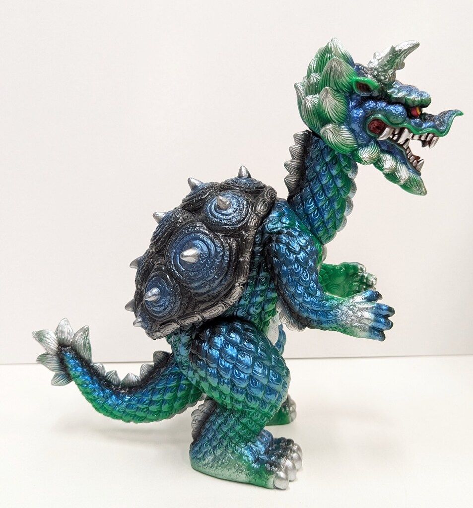 Kaiju ooze LAVALA 緑成型/メタ青/銀/黒/赤塗装 - メルカリ