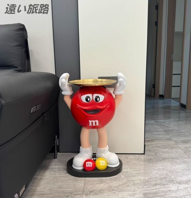 新品未使用m&ms 特大インテリアフィギュア 70cm 家具 超可愛い - メルカリ