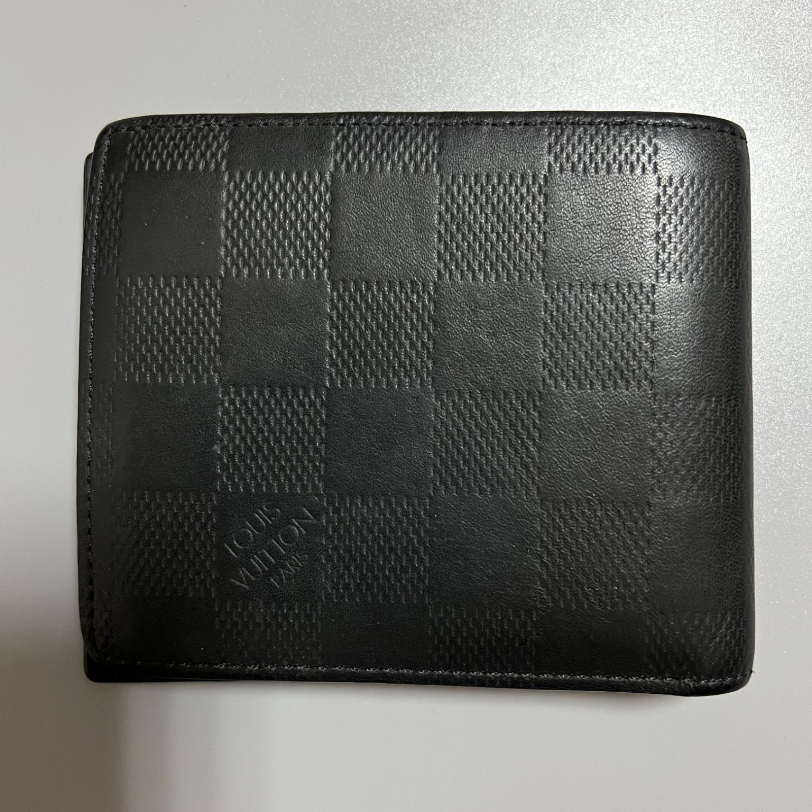 美品】LOUIS VUITTON ルイヴィトン ダミエ アンフィニ ポルトフォイユ 