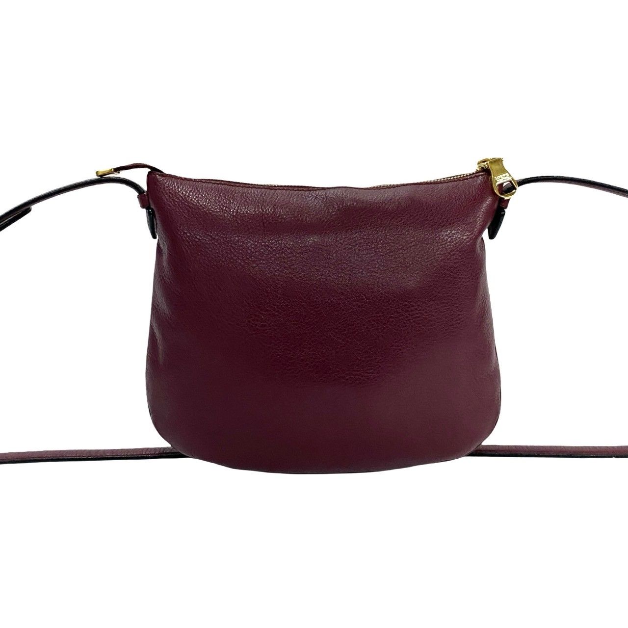 極 美品 希少品 LOEWE ロエベ ヘリテージ ロゴ エンボス 刻印 レザー