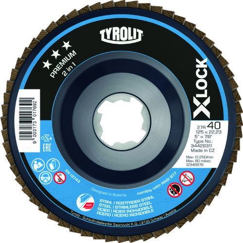 ＴＹＲＯＬＩＴ Ｘ−ＬОＣＫフラップディスク プレミアムタイプ １２５ｍｍ 10枚セット