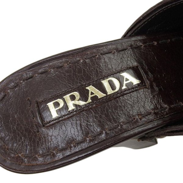 ◇未使用◇ プラダ PRADA ヒール サンダル スタッズ サイズ35 箱付 レディース [284426] - メルカリ