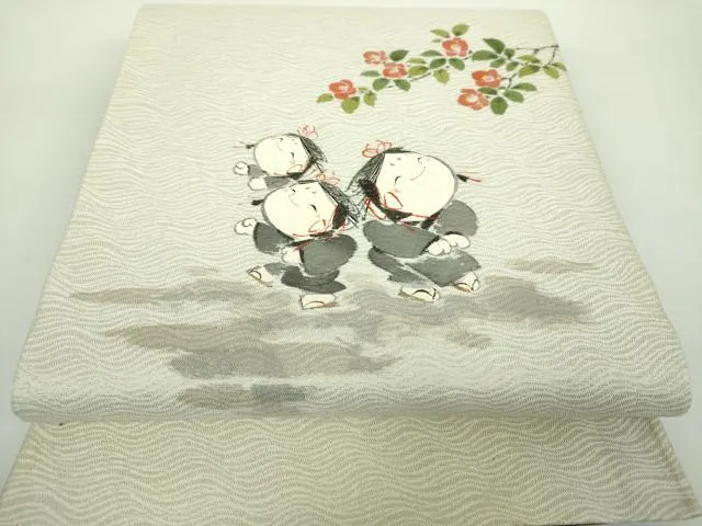 円山筆法八代目　水嶋征夫 小紋 着物反物 グラデーション 円山筆法八代目 水嶋征夫 小紋 着物反物 グラデーション