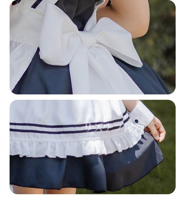 ハロウィン メイド服 子供 女の子 衣装 メイド キッズ コスプレ メイド服 半袖 ロリータワンピース アニメ かわいい コスプレ衣装 子供用 ワンピース エプロン 仮装 クリスマス プレゼント 保育園 幼稚園 Rnwv446